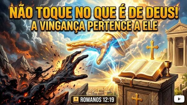 Não toque no que é de Deus, a vingança pertence a Ele. – Carlos Belchior Júnior