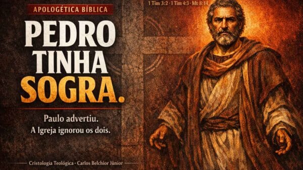 Pedro tinha sogra. Paulo advertiu. A Igreja ignorou os dois.