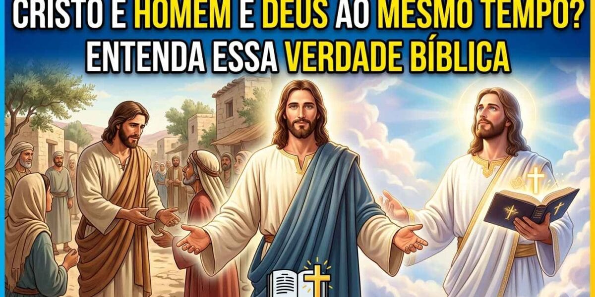 Cristo é homem e Deus ao mesmo tempo? Entenda essa verdade bíblica