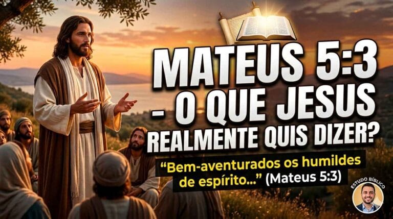 Mateus 5:3
