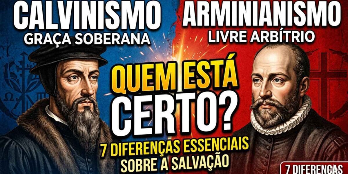 Calvinismo vs Arminianismo: Qual é a VERDADE sobre a Salvação?