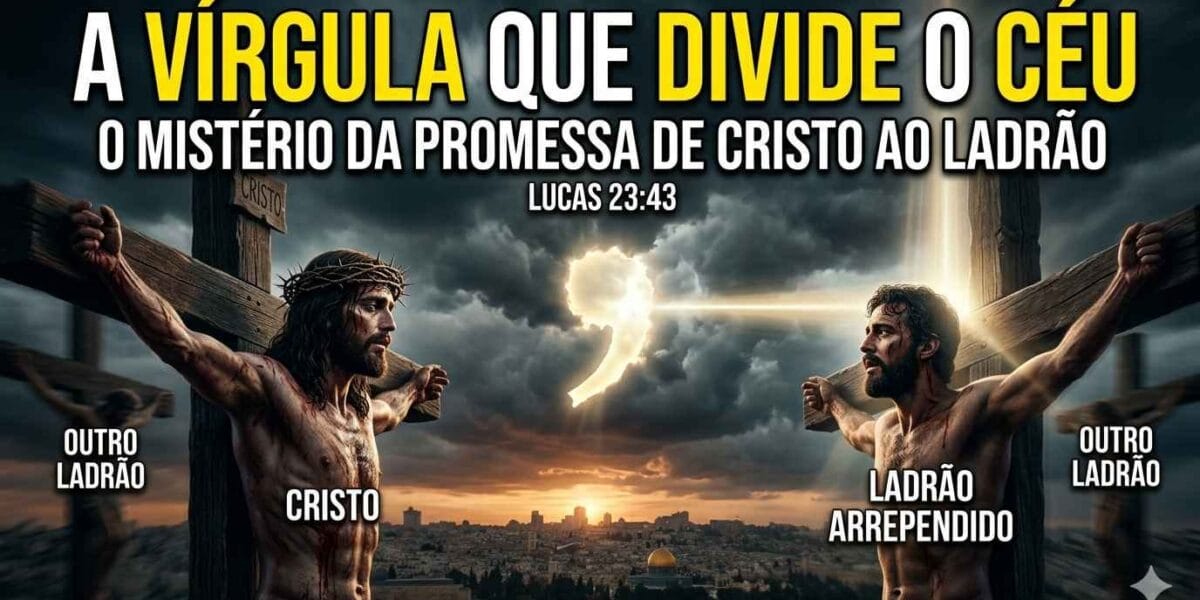 Lucas 23:43: A Vírgula Muda a Promessa de Jesus ao Ladrão?