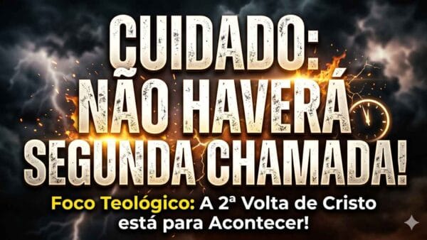 Cuidado: não haverá segunda chamada.