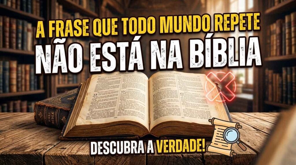 não está na Bíblia