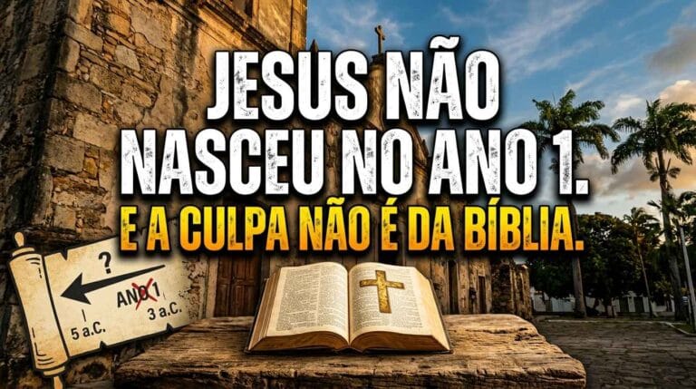 Jesus não nasceu no ano 1